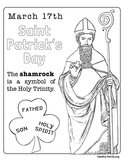 st patrick coloring pages religious