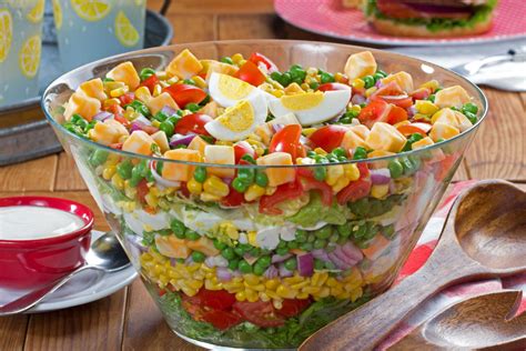 stacked salad