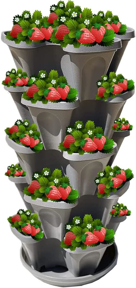 stacking strawberry planter