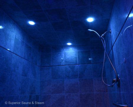 steam shower lighting