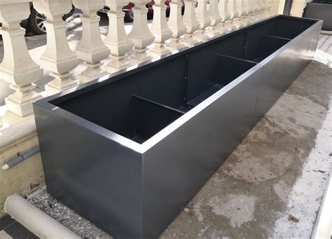 steel planter boxes