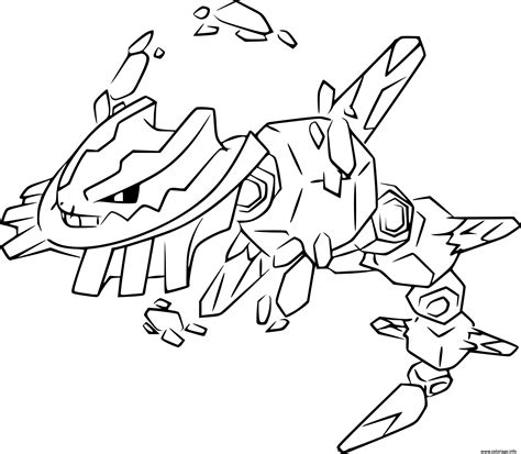 steelix coloring pages