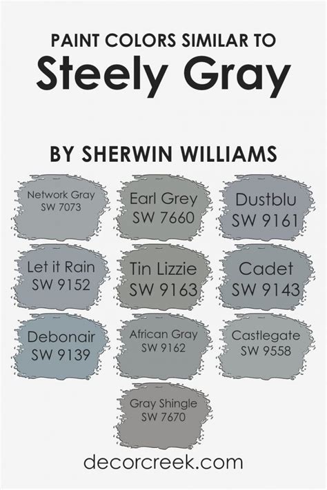 steely gray sherwin williams