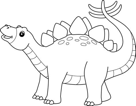 stegosaurus coloring