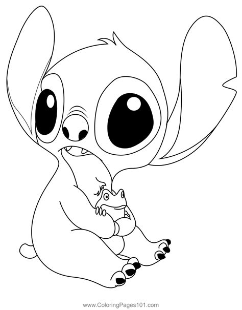 stitch coloring book