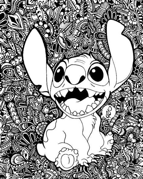 stitch mandala coloring page