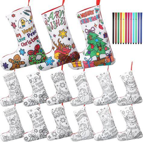 stocking pictures to color