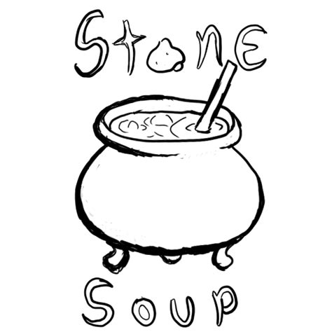 stone soup coloring pages