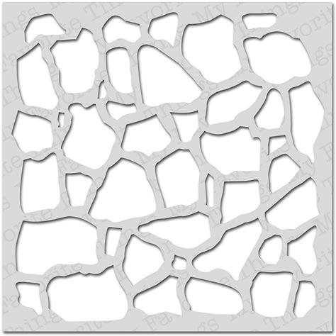 Stone Wall Template
