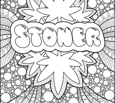 stoner coloring book