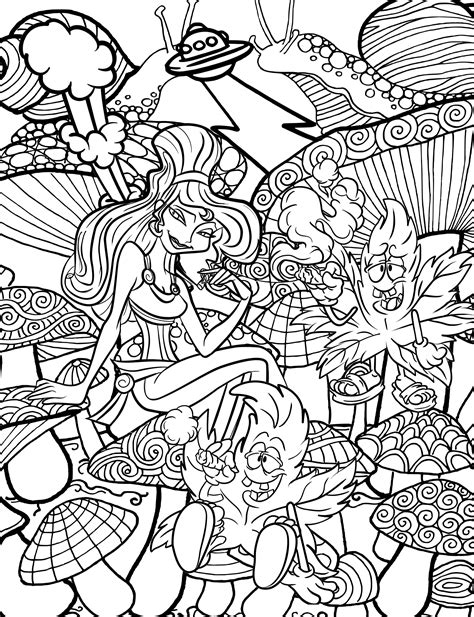 stoner colouring book disney