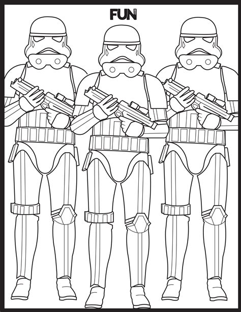 storm trooper coloring pages