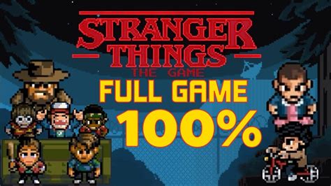 Stranger Things Video Game Walkthrough