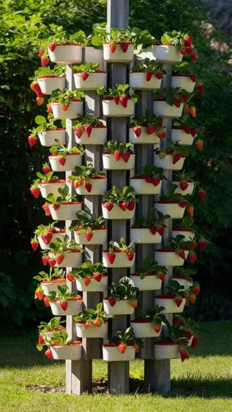 strawberry planter ideas