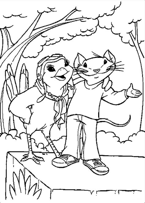 stuart little coloring pages