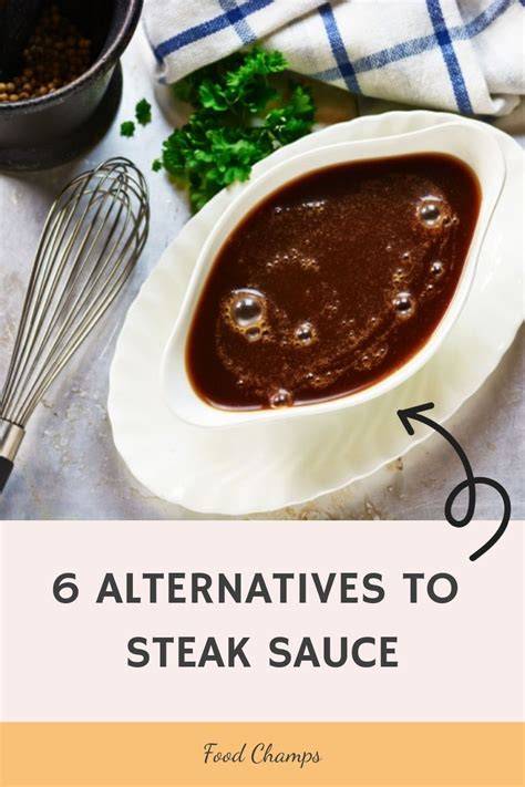 substitute for steak sauce