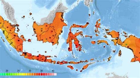 suhu udara indonesia