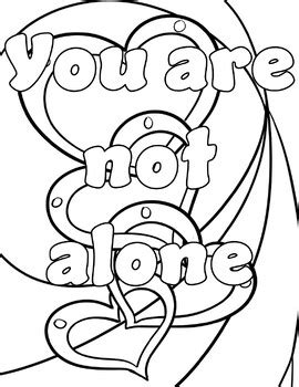 suicide prevention coloring pages