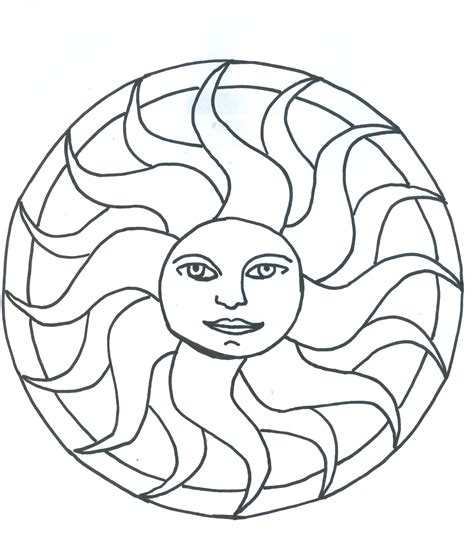 summer solstice coloring pages