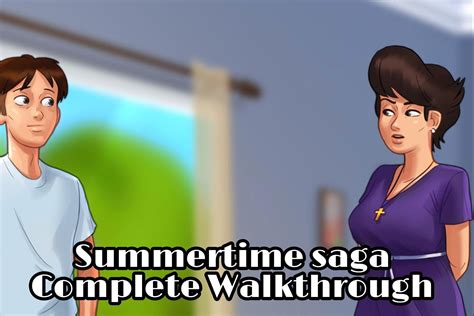 Summertime Saga Apk Walkthrough