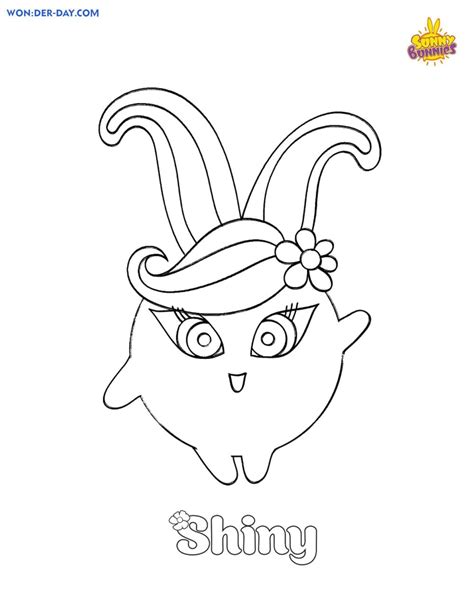 sunny bunny coloring pages