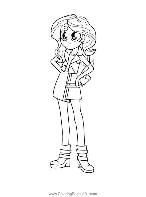 sunset shimmer coloring pages