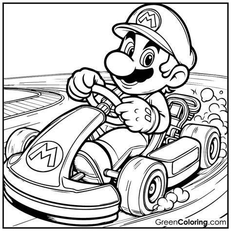 super mario colouring printables