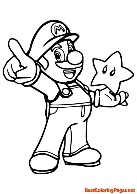 super mario printable pages