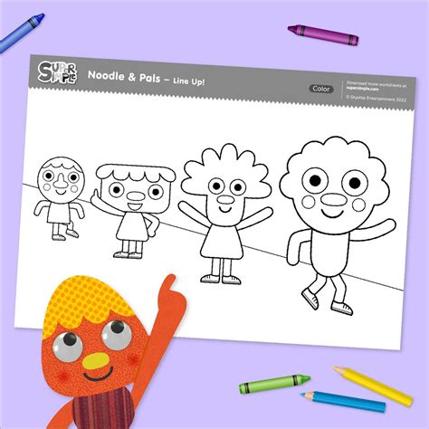 super simple songs coloring pages