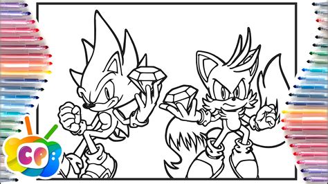 super tails coloring pages