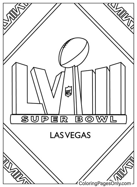 superbowl lvii coloring pages