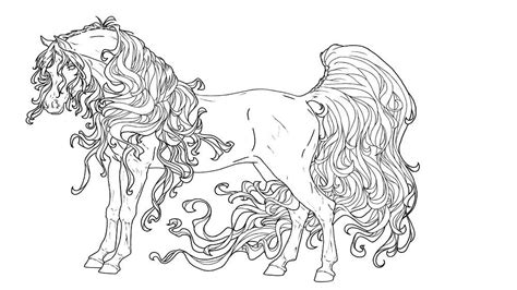 supercoloring horse
