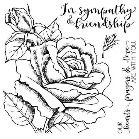 sympathy coloring pages