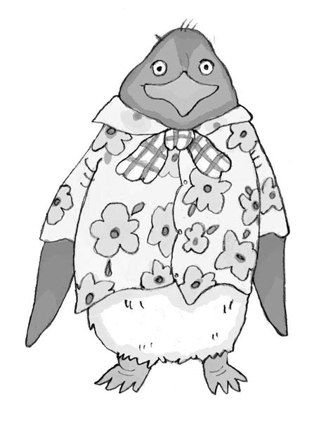 tacky the penguin coloring pages