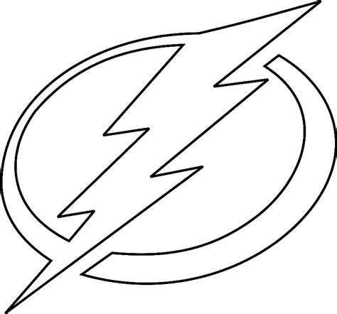 tampa bay lightning coloring pages