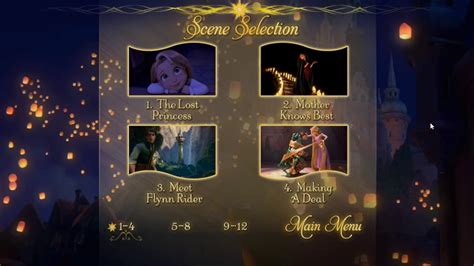Tangled Dvd Menu Walkthrough