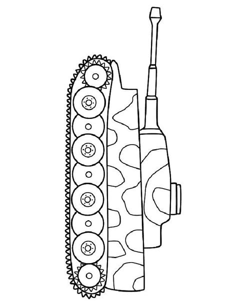 tank coloring pages pdf