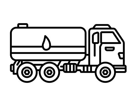 tanker coloring pages