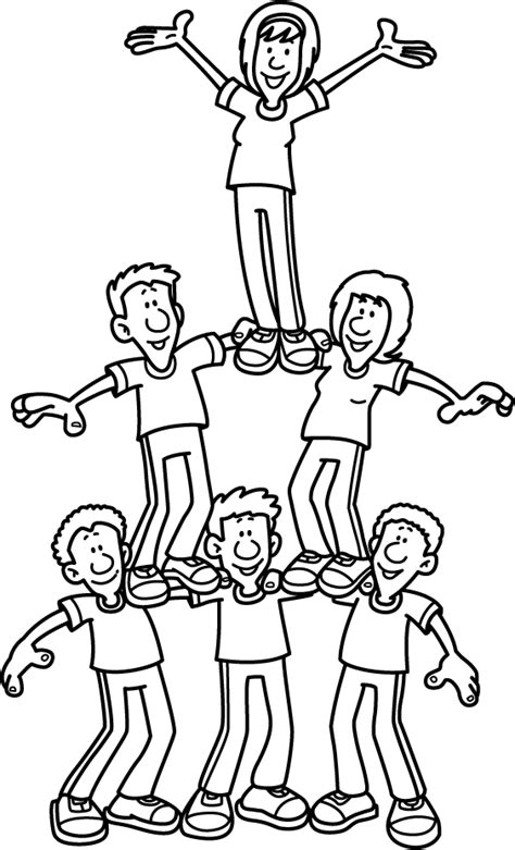 teamwork coloring pages