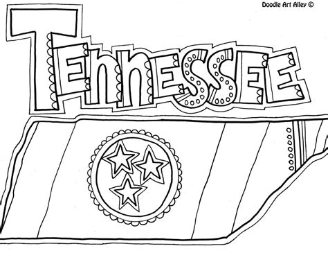 tennessee vols coloring pages