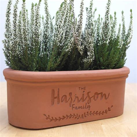 terracotta window box