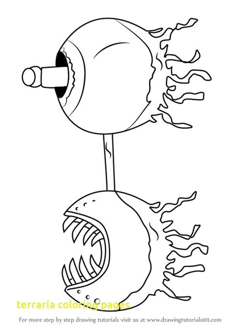 terraria coloring pages