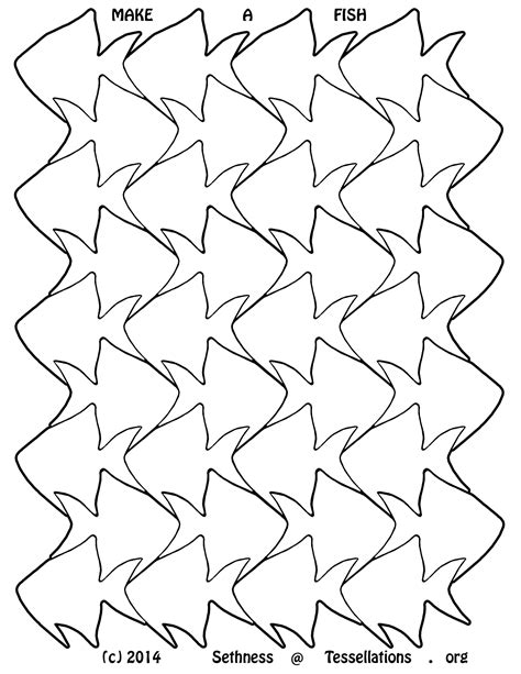 tessellations coloring pages printable