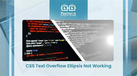 text-overflow ellipsis not working