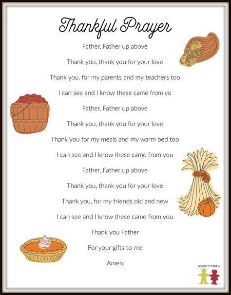 thanksgiving speech for kids