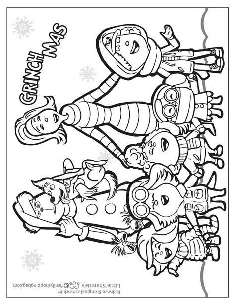 the grinch 2018 coloring pages