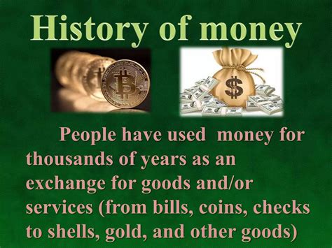 the history of money and banking