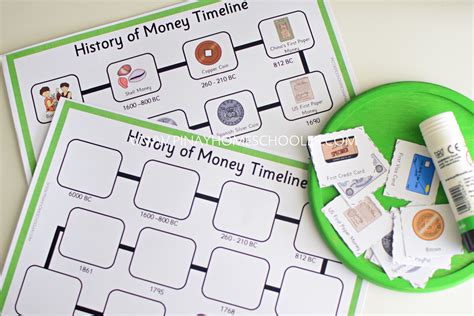 the history of money for kids