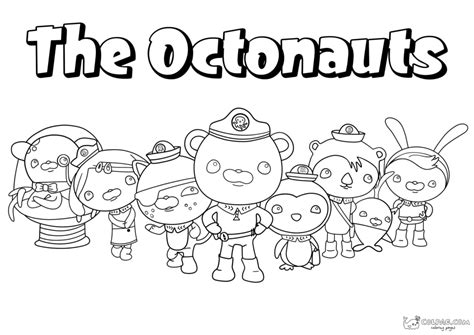 the octonauts coloring pages