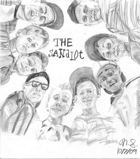 the sandlot coloring pages